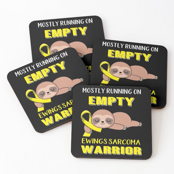 Item preview, Mostly Running On Empty Ewings Sarcoma Warrior designed and sold by Brad-FI.