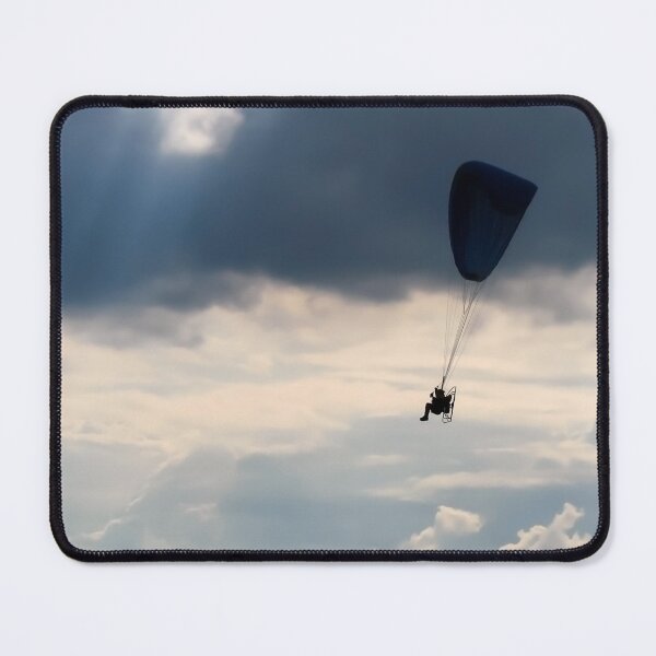 Item preview, Powered Paraglider Flying in the Stormy Clouds designed and sold by Vienewi.