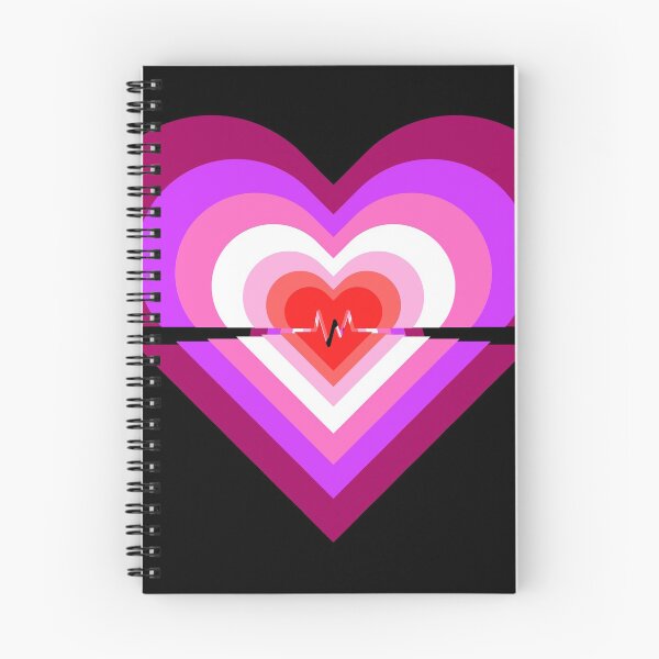 Item preview, Pride Flag Hearts - lesbian designed and sold by thesassypanda.