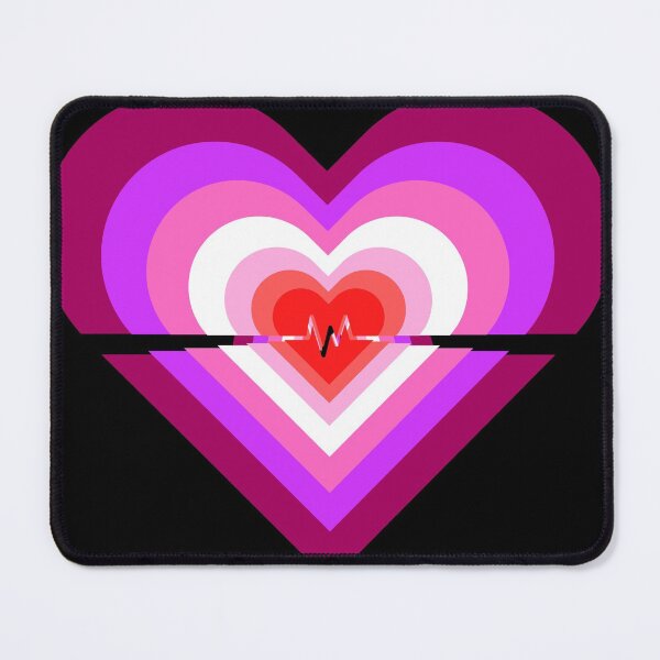 Item preview, Pride Flag Hearts - lesbian designed and sold by thesassypanda.
