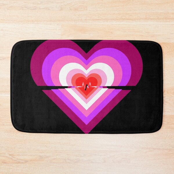 Item preview, Pride Flag Hearts - lesbian designed and sold by thesassypanda.