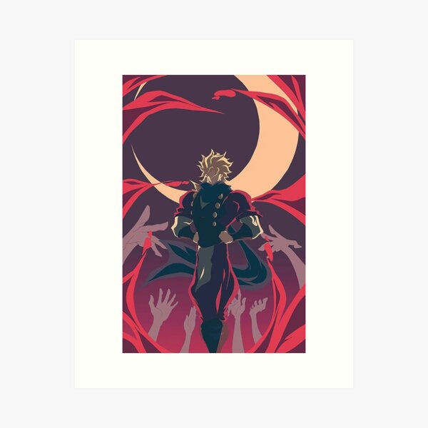 DIO Brando - Jojo's Bizarre Adventure, an art print by Katya - INPRNT