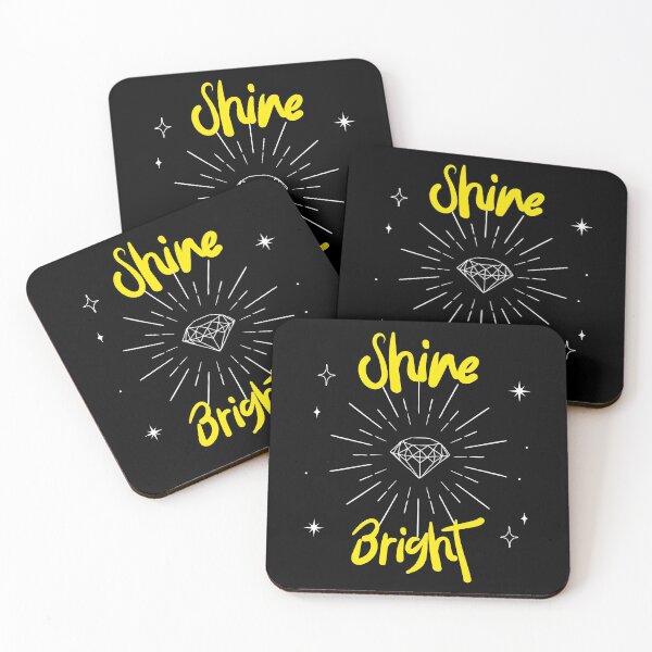 Item preview, Shine Bright - Diamond (dark) designed and sold by Quirkdom.