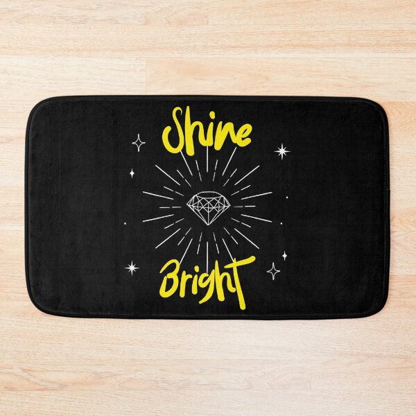 Item preview, Shine Bright - Diamond (dark) designed and sold by Quirkdom.