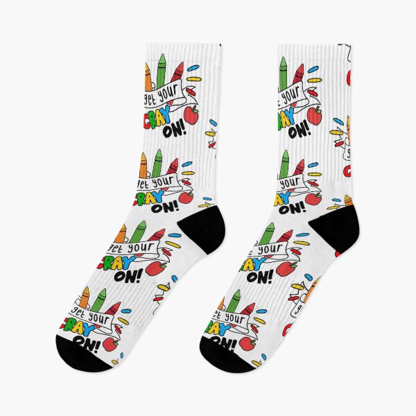 Item preview, Get Your Cray On First Day Of School designed and sold by Hot From Oven.