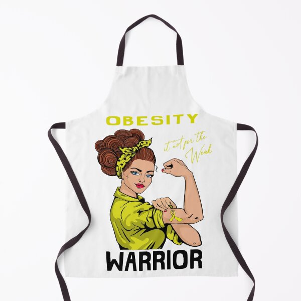 Item preview, OBESITY Warrior It's Not For The Weak designed and sold by largellie.