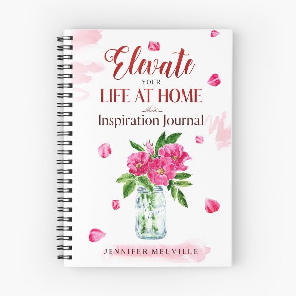 Item preview, Elevate Your Life at Home Inspiration Journal designed and sold by Jennifer Melville.