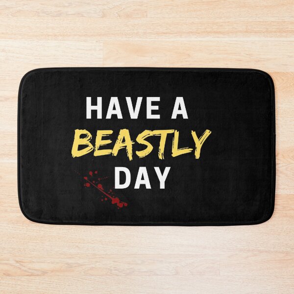 Item preview, Fun Have A Beastly Day Halloween Design designed and sold by Brimwood.
