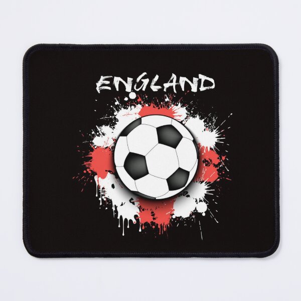 Artikelvorschau, England-Fußball - Abstrakte Kunst-Fußball mit England-Flaggen-Hintergrund von Paint Splats entworfen und verkauft von WearWolfDesigns.