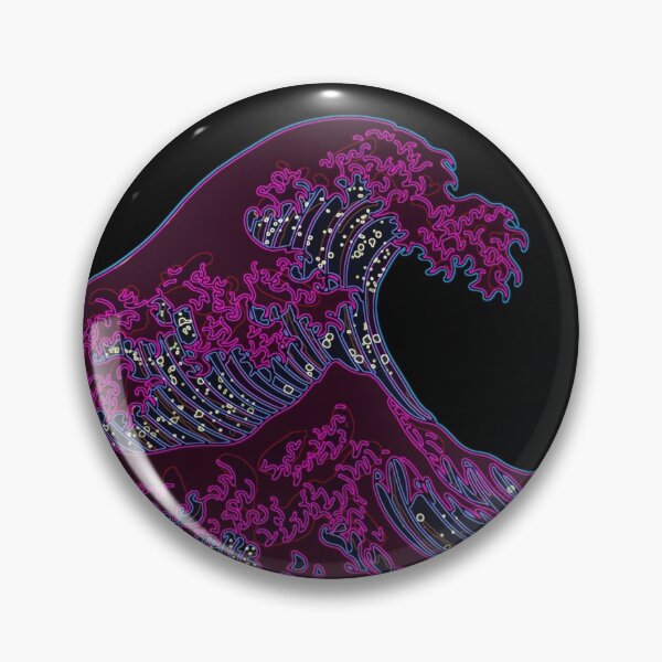 Item preview, The Great Neon Wave designed and sold by MakiArts.