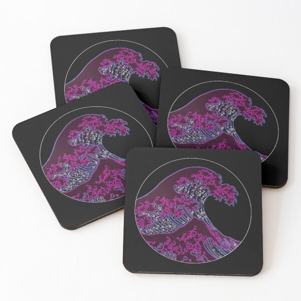 Item preview, The Great Neon Wave designed and sold by MakiArts.