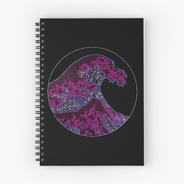 Item preview, The Great Neon Wave designed and sold by MakiArts.