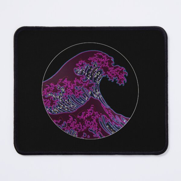Item preview, The Great Neon Wave designed and sold by MakiArts.