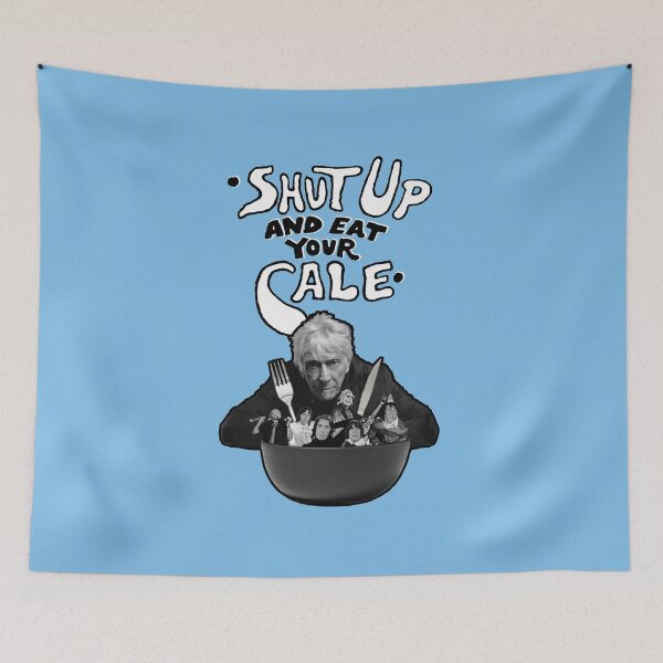 Item preview, John Cale - Shut Up and Eat Your Cale - Funny Collage designed and sold by ionasvz.