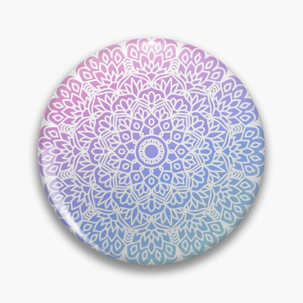 Item preview, Pastel Rainbow Mandala Kaleidoscope designed and sold by Julie Erin Designs.