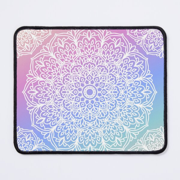 Item preview, Pastel Rainbow Mandala Kaleidoscope designed and sold by Julie Erin Designs.