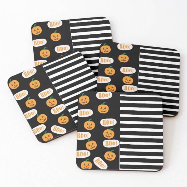 Item preview, Halloween Stripe Pumpkin pattern designed and sold by Oreo2020 Creations.