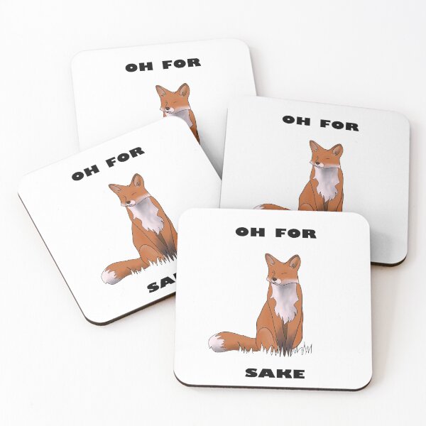 Item preview, OH FOR FOX SAKE MEME, FUNNY, JOKE designed and sold by LadyC1999.