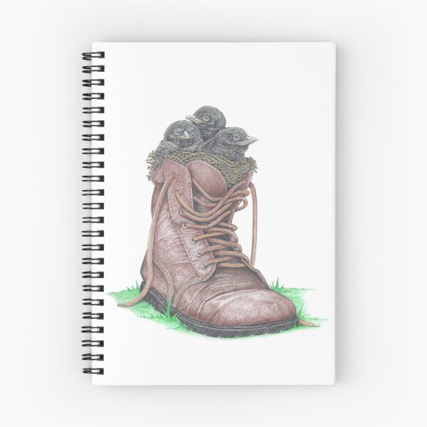Item preview, Murder of Baby Crows in a Boot designed and sold by JimsBirds.