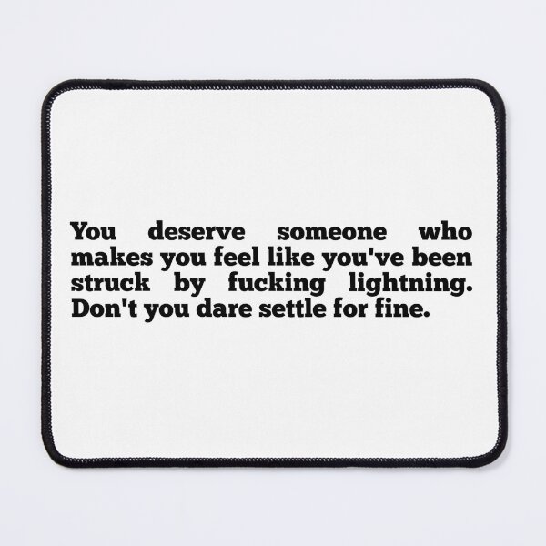 Item preview, Don't you dare settle for fine quote (e) T Lasso designed and sold by annaguerra.