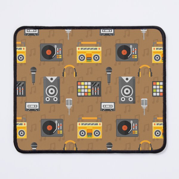 Item preview, Discjockey Pattern | DJ Music Vinyl Turntables designed and sold by anziehend.