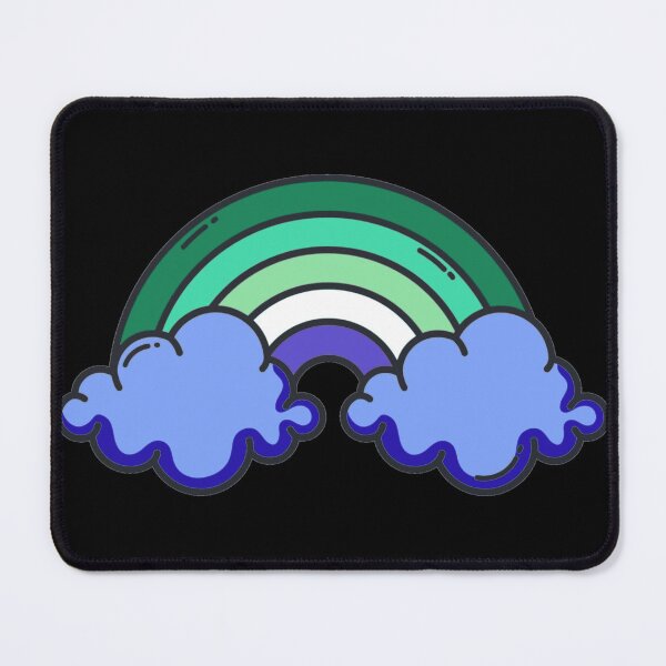 Item preview,  Subtle Gay Men rainbow. MLM rainbow. men loving men rainbow. gay mlm rainbow designed and sold by tiredandbored.