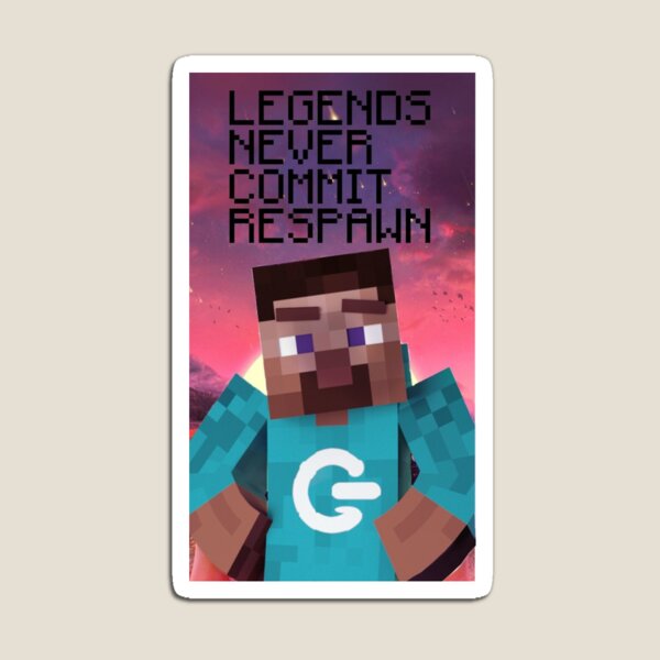 Aperçu de l'œuvre Legends Never Commit Respawn créée et vendue par jamcaYT.