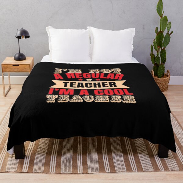 Item preview, I'm not a regular teacher i'm a cool teacher designed and sold by pnkpopcorn.