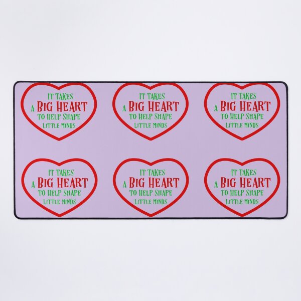Item preview, It takes a big heart to help shape little minds designed and sold by omaeth303.