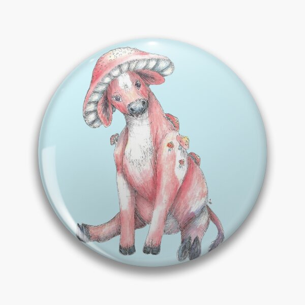 Item preview, Minecraft Mooshroom Mushroom Cow designed and sold by BeelinesArt.