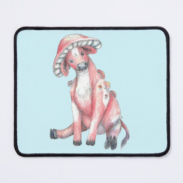 Minecraft Mooshroom Mushroom Cow Mouse Pad