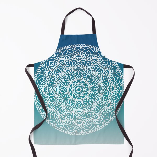 Item preview, Indigo Blue Gradient Mandala designed and sold by Julie Erin Designs.