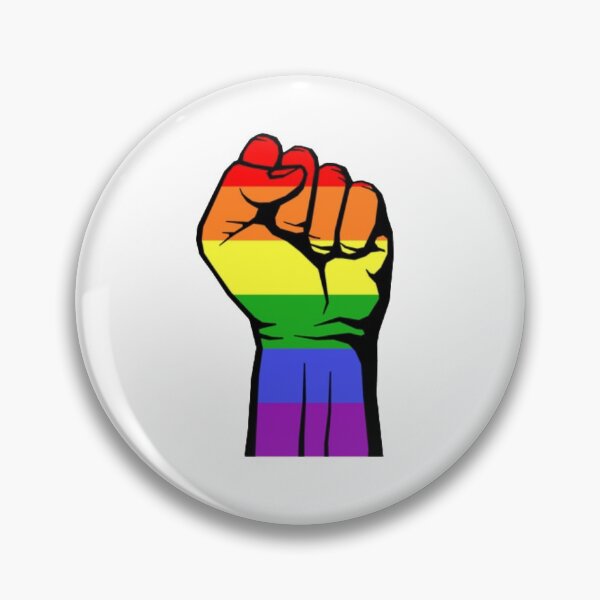 Item preview, LGBT raised fist designed and sold by cosygal.