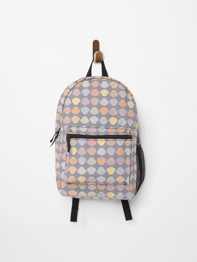 Thumbnail 1 of 3, Backpack, Seashells Pattern designed and sold by SNG12.