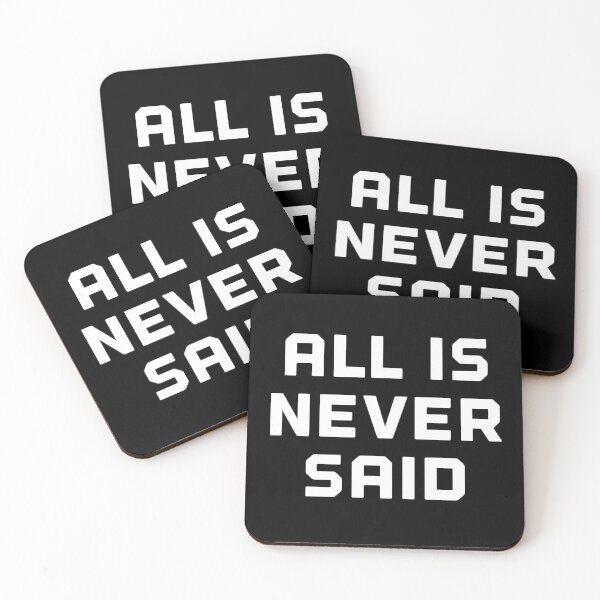 Item preview, "All is never said" - African proverb designed and sold by Tony Cisse.