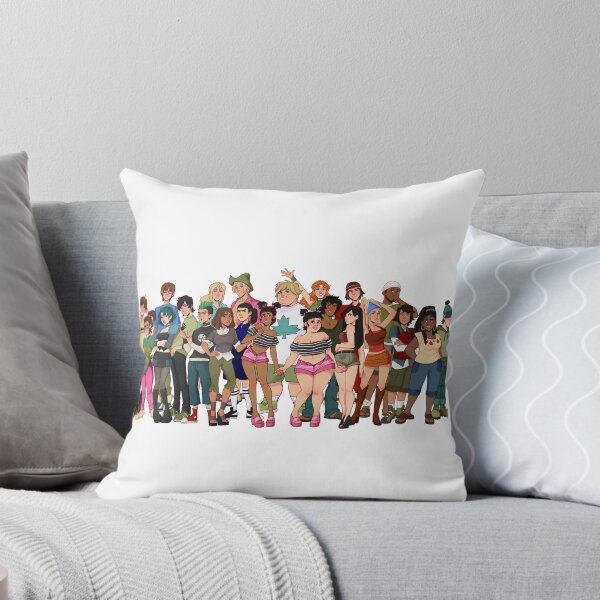 Item preview, Total Drama Island Characters designed and sold by Peppermintpapers Illustrations.