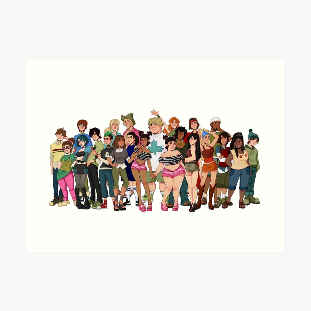 Total Drama Island Characters