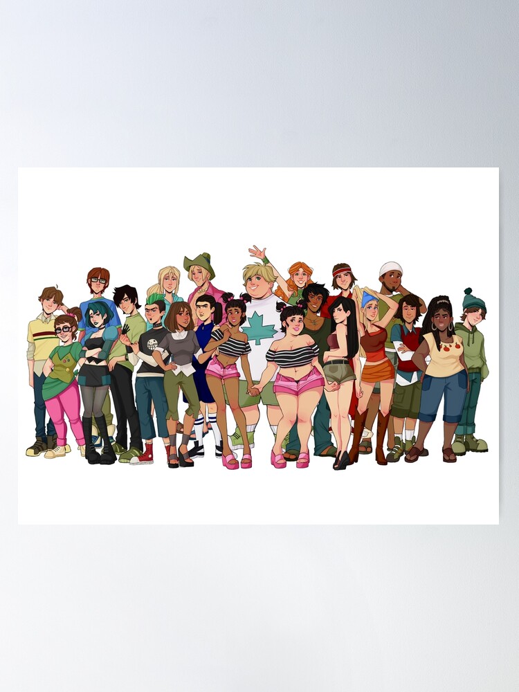 Total Drama Kids!  Total drama island, Cartoon, Character design