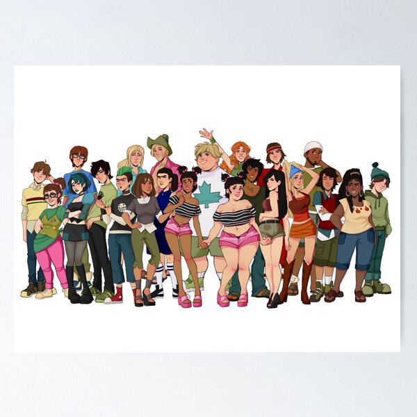 Bridgette Total drama and Total dramarama - online puzzle