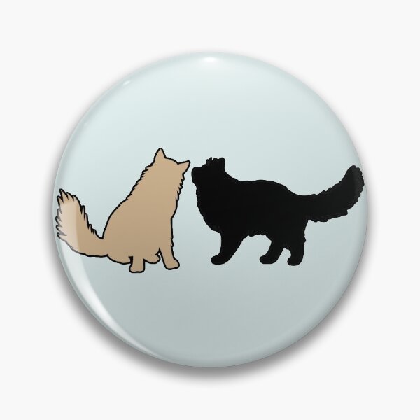 Item preview, Bella & Edward Telling Secrets (Black & Beige Cats) designed and sold by andmarstan.