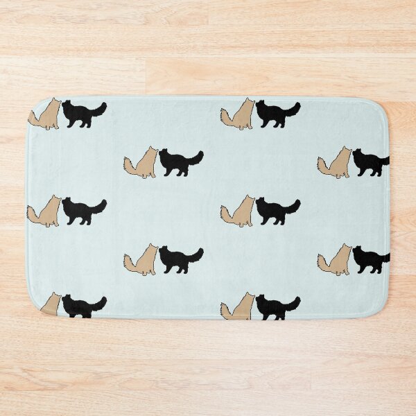 Item preview, Bella & Edward Telling Secrets (Black & Beige Cats) designed and sold by andmarstan.