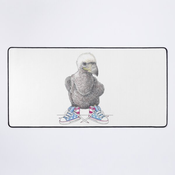 Item preview, Eaglet in Stars & Stripes Sneakers designed and sold by JimsBirds.
