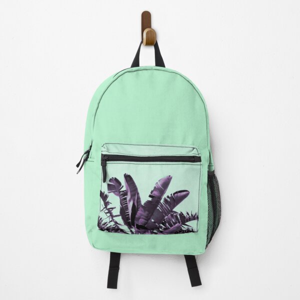 Item preview, Purple banana leaves, turquoise sky designed and sold by Anna Lemos.
