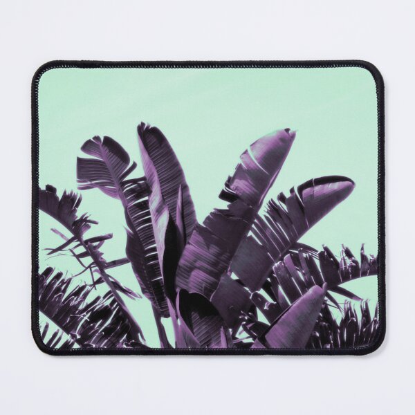 Item preview, Purple banana leaves, turquoise sky designed and sold by Anna Lemos.