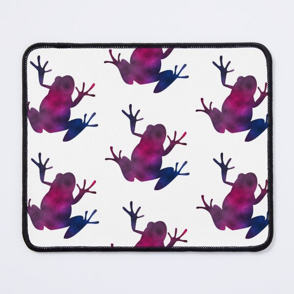Item preview, Bisexual Pride Nebula Frog designed and sold by spaceacedesigns.