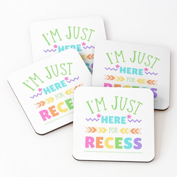 Item preview, I'm Just Here For Recess Funny Back to School designed and sold by Krysanthe.