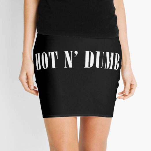 Dumb Blonde Mini Skirts for Sale | Redbubble