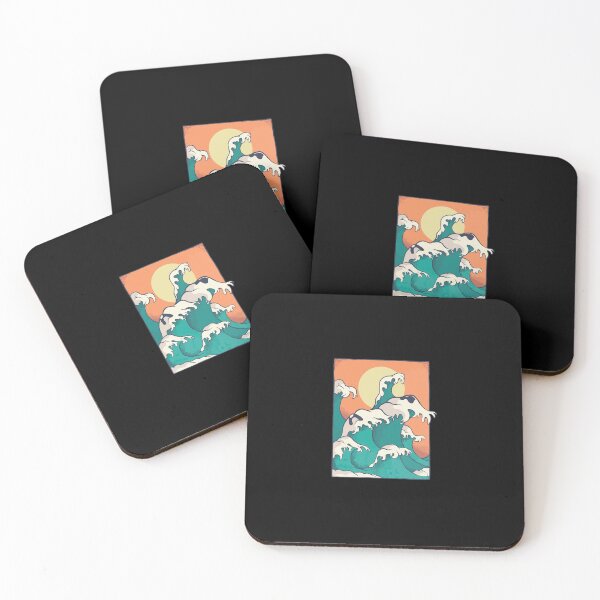 Item preview, art of ocean waves vintage designed and sold by zaher97.