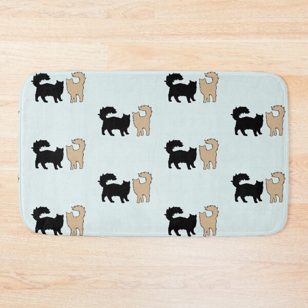 Item preview, Bella & Edward Vibing (Black & Beige Cats) designed and sold by andmarstan.