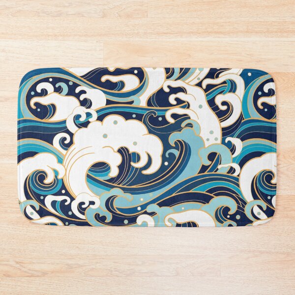 Item preview, pattern of ocean waves designed and sold by zaher97.